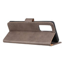For Xiaomi Redmi Note 10 Pro KHAZNEH Cowhide Texture Horizontal Flip Leather Case with Holder & Card Slots & Wallet(Khaki)