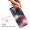 For Samsung Galaxy A32 4G Shockproof Painted Transparent TPU Protective Case(Fluorescent Branches)