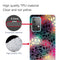 For Samsung Galaxy A32 4G Shockproof Painted Transparent TPU Protective Case(Fluorescent Branches)