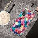 For Samsung Galaxy A32 4G Shockproof Painted Transparent TPU Protective Case(Plant Six Sides)