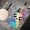 For Samsung Galaxy A32 4G Shockproof Painted Transparent TPU Protective Case(Starry Cute Cat)