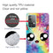 For Samsung Galaxy A32 4G Shockproof Painted Transparent TPU Protective Case(Starry Cute Cat)
