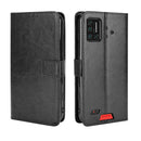 For UMIDIGI Bison Retro Crazy Horse Texture Horizontal Flip Leather Case with Holder & Card Slots & Lanyard(Black)