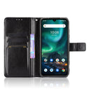 For UMIDIGI Bison Retro Crazy Horse Texture Horizontal Flip Leather Case with Holder & Card Slots & Lanyard(Black)