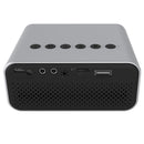 T500 1920x1080P 80 Lumens Portable Mini Home Theater LED HD Digital Projector Without Remote Control & Adaptor(White)