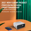 T500 1920x1080P 80 Lumens Portable Mini Home Theater LED HD Digital Projector Without Remote Control & Adaptor(Black)