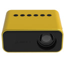 T500 1920x1080P 80 Lumens Portable Mini Home Theater LED HD Digital Projector With Remote Control & Adaptor(Yellow)
