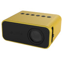 T500 1920x1080P 80 Lumens Portable Mini Home Theater LED HD Digital Projector With Remote Control & Adaptor(Yellow)