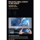 T500 1920x1080P 80 Lumens Portable Mini Home Theater LED HD Digital Projector With Remote Control & Adaptor(Yellow)