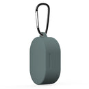 For Xiaomi Redmi Airdots 3 (IP6D0750) Silicone Wireless Earphone Protective Case(Dark Green)