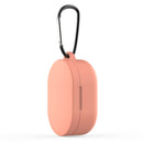For Xiaomi Redmi Airdots 3 (IP6D0750) Silicone Wireless Earphone Protective Case(Coral Orange)