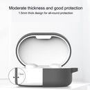 For Xiaomi Redmi Airdots 3 (IP6D0750) Silicone Wireless Earphone Protective Case(Purple)