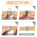 Braided + Stainless Steel Watch Band For Apple Watch Series 7 41mm / 6 & SE & 5 & 4 40mm / 3 & 2 & 1 38mm(Camouflage Colorful)