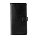 For Samsung Galaxy A02 (EU Version) idewei Crazy Horse Texture Horizontal Flip Leather Case with Holder & Card Slots & Wallet(Black)
