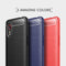 For Samsung Galaxy Xcover 5 Brushed Texture Carbon Fiber TPU Case(Black)