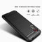 For Samsung Galaxy Xcover 5 Brushed Texture Carbon Fiber TPU Case(Black)