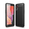 For Samsung Galaxy Xcover 5 Brushed Texture Carbon Fiber TPU Case(Black)