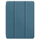 Pure Color Horizontal Flip TPU + PU Leather Tablet Case with Three-folding Holder & Sleep / Wake-up Function & Pen Slot For iPad Pro 11 (2021)(Dard Green)