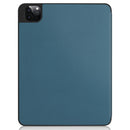 Pure Color Horizontal Flip TPU + PU Leather Tablet Case with Three-folding Holder & Sleep / Wake-up Function & Pen Slot For iPad Pro 11 (2021)(Dard Green)