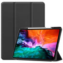 Horizontal Flip Honeycomb TPU + PU Leather Tablet Case with Three-folding Holder & Sleep / Wake-up Function & Pen Slot For iPad Pro 12.9 (2021)(Black)