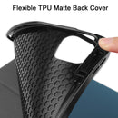 Horizontal Flip Honeycomb TPU + PU Leather Tablet Case with Three-folding Holder & Sleep / Wake-up Function & Pen Slot For iPad Pro 12.9 (2021)(Dark Green)