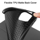 Horizontal Flip Honeycomb TPU + PU Leather Tablet Case with Three-folding Holder & Sleep / Wake-up Function & Pen Slot For iPad Pro 12.9 (2021)(Grey)