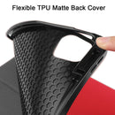 Horizontal Flip Honeycomb TPU + PU Leather Tablet Case with Three-folding Holder & Sleep / Wake-up Function & Pen Slot For iPad Pro 12.9 (2021)(Red)