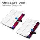 Custer Texture Leather Smart Tablet Case For iPad Pro 11 2018 / 2021(White)