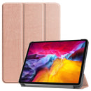 Custer Texture Leather Smart Tablet Case For iPad Pro 11 2018 / 2021(Rose Gold)
