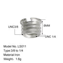 BEXIN LS011 2 PCS Camera Screw 1/4 to 3/8 Conversion Screws