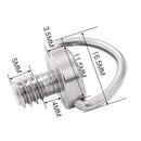 BEXIN LS076 2 PCS Quick Release Plate Screws 1/4 inch -20 Adapter Mount Screws