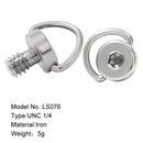 BEXIN LS076 2 PCS Quick Release Plate Screws 1/4 inch -20 Adapter Mount Screws