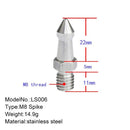 BEXIN LS006 2PCS Stainless Steel M8 inch Feet Screws For SLR Tripod