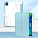 Mutural Pinyue Series PC + TPU Horizontal Flip Leather Tablet Case with Holder & Pen Slot & Sleep / Wake-up Function For iPad Pro 11 (2021) / (2020)(Sky Blue)