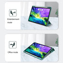 Mutural Pinyue Series PC + TPU Horizontal Flip Leather Tablet Case with Holder & Pen Slot & Sleep / Wake-up Function For iPad Pro 11 (2021) / (2020)(Black)