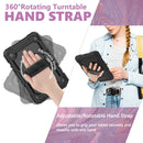 For Huawei MatePad T8 Shockproof Colorful Silicone + PC Protective Case with Holder & Shoulder Strap & Hand Strap(Black)