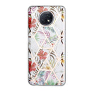 For Xiaomi Redmi Note 9T Flat Plating Splicing Gilding Protective Case(Tropical Rainforest Color Matching)