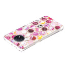 For Xiaomi Redmi Note 9T Flat Plating Splicing Gilding Protective Case(Round Color Matching)