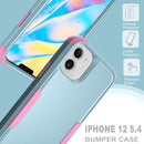 For iPhone 11 TPU + PC Shockproof Protective Case (Grey Green + Pink)