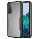 For Samsung Galaxy S21+ 5G TPU + PC Shockproof Protective Case(Black)