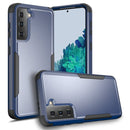 For Samsung Galaxy S21+ 5G TPU + PC Shockproof Protective Case(Royal Blue + Black)