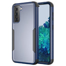 For Samsung Galaxy S21+ 5G TPU + PC Shockproof Protective Case(Royal Blue + Black)