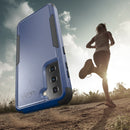 For Samsung Galaxy S21+ 5G TPU + PC Shockproof Protective Case(Royal Blue + Black)