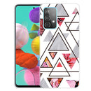 For Samsung Galaxy A32 4G Triangular Marble Pattern TPU Protective Case(SJ-2)