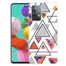 For Samsung Galaxy A32 4G Triangular Marble Pattern TPU Protective Case(SJ-5)