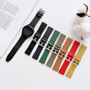 For Huawei Watch GT2 Pro Litchi Texture Leather Watch Band(Black)