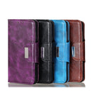 For Samsung Galaxy S20 FE 5G / S20 Lite Crazy Horse Texture Horizontal Flip Leather Case with Holder & 6-Card Slots & Wallet(Brown)
