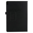 For Lenovo Tab 4 10 Plus (TB-X704) / Tab 4 10 (TB-X304) Litchi Texture Solid Color Horizontal Flip Leather Case with Holder & Pen Slot(Black)