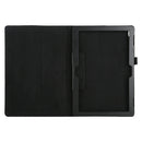 For Lenovo Tab 4 10 Plus (TB-X704) / Tab 4 10 (TB-X304) Litchi Texture Solid Color Horizontal Flip Leather Case with Holder & Pen Slot(Black)