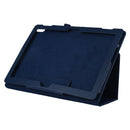 For Lenovo Tab 4 10 Plus (TB-X704) / Tab 4 10 (TB-X304) Litchi Texture Solid Color Horizontal Flip Leather Case with Holder & Pen Slot(Dark Blue)
